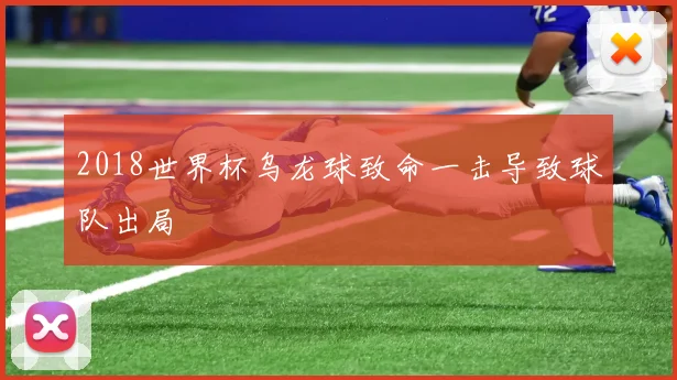 2018世界杯乌龙球致命一击导致球队出局